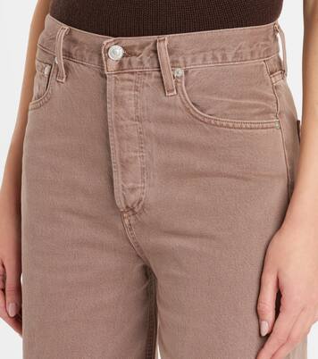 High-Rise Wide-Leg Jeans Ren Crop | Agolde