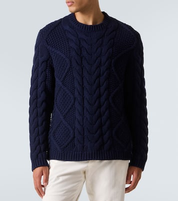 Cable-knit cashmere sweater | Gabriela Hearst