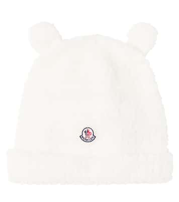 Baby logo wool-blend beanie | Moncler Enfant