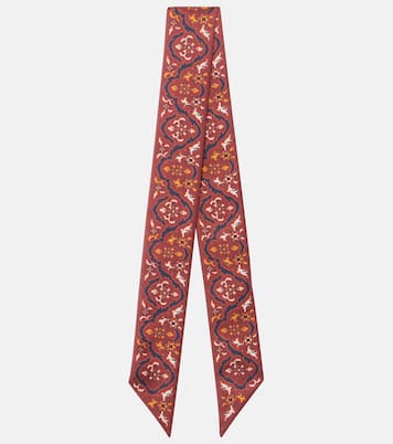 Printed silk scarf  | Loro Piana