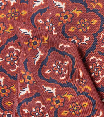 Printed silk scarf  | Loro Piana