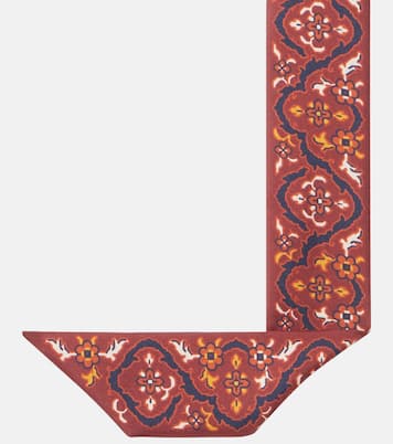 Printed silk scarf  | Loro Piana