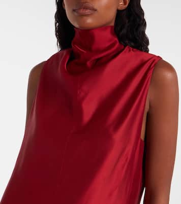 Robe Daria en satin | Khaite