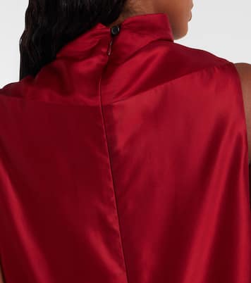 Robe Daria en satin | Khaite