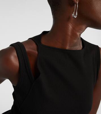 Transverse '90s cotton top | Courrèges