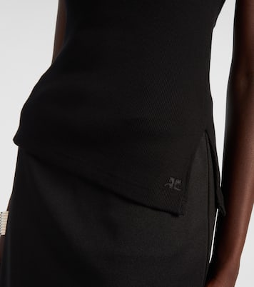 Transverse '90s cotton top | Courrèges