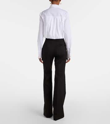 Cropped-Hemd Zemira aus Baumwollpopeline | Sportmax