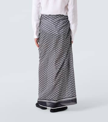 Printed cotton beach cover-up | Tom Ford