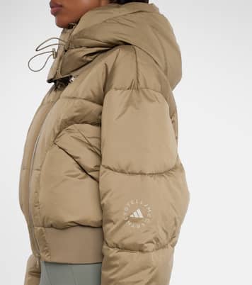 Veste doudoune raccourcie à capuche | Adidas by Stella McCartney