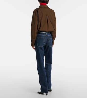 Kelly high-rise straight jeans | Agolde