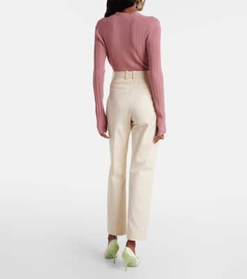 Pantalon droit New Coleman en coton | Joseph