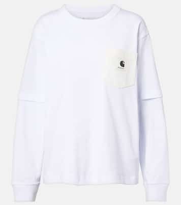 X Carhartt Sweatshirt aus Baumwoll-Jersey | Sacai