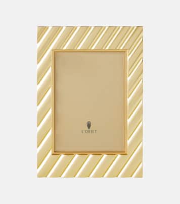 Maxime gold-plated picture frame | L'Objet