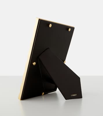 Maxime gold-plated picture frame | L'Objet