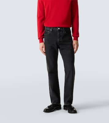 Jean droit The Straight à taille mi-haute | Frame