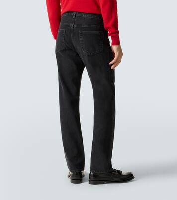 Jean droit The Straight à taille mi-haute | Frame
