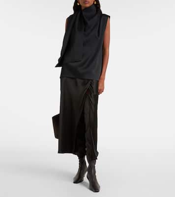 Arizona 50 leather over-the-knee boots | Khaite