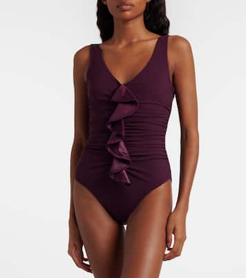 Emery ruffled swimsuit | Karla Colletto