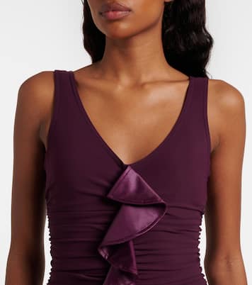 Emery ruffled swimsuit | Karla Colletto