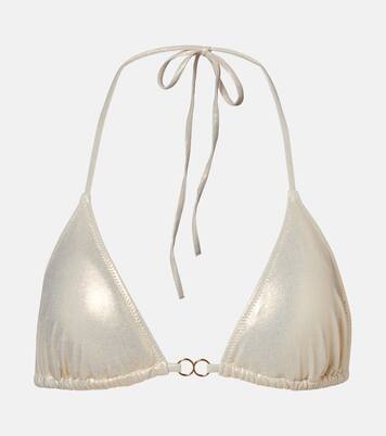 Costa printed bikini top | Melissa Odabash