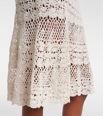 Midirock Marianne aus Häkelstrick | Anna Kosturova