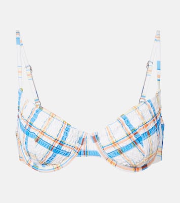 Checked bikini top | Polo Ralph Lauren