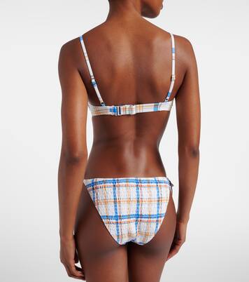 Checked bikini top | Polo Ralph Lauren