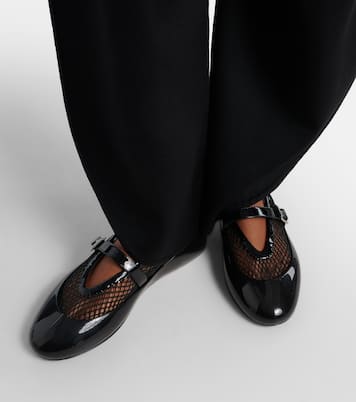 Ballerinas mit Lackleder | Alaïa