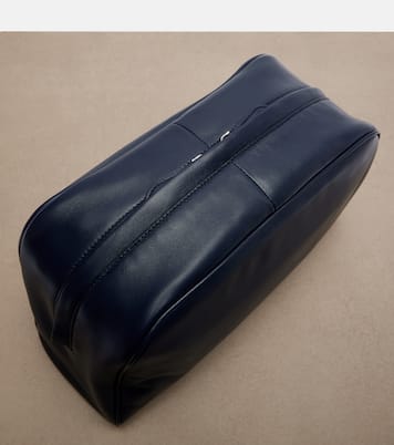 Leila Small leather clutch | The Row