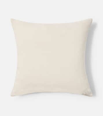 Cuscino Muse in lino con perline | Jonathan Adler