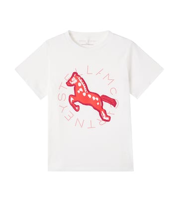 T-shirt en coton à logo | Stella McCartney Kids