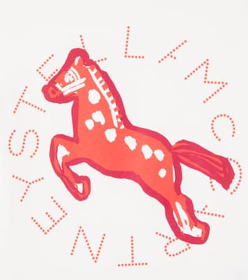T-shirt en coton à logo | Stella McCartney Kids