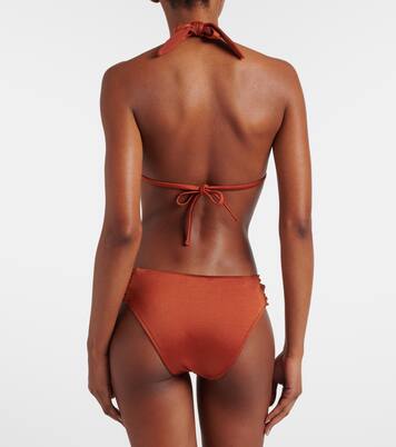 Uzes embellished bikini top | Heidi Klein