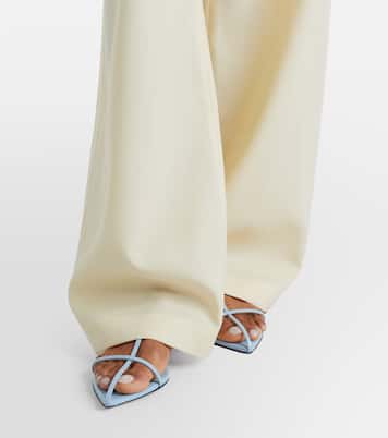 Cage leather sandals | Jil Sander