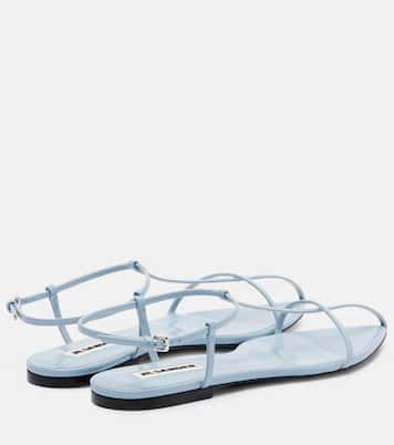 Cage leather sandals | Jil Sander