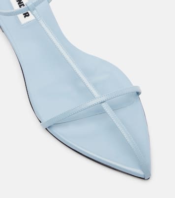 Cage leather sandals | Jil Sander