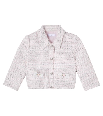 Crystal-embellished tweed jacket | Self-Portrait Kids