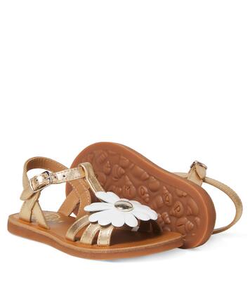 Sandali Plagette Big Flo in pelle | Pom d'Api