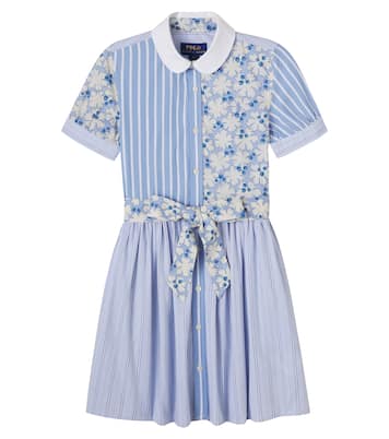 Robe en popeline de coton | Polo Ralph Lauren Kids