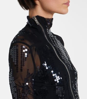 Gary sequined tulle jacket | Rick Owens