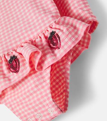 Baby Badeanzug Etta aus Seersucker | Konges Sløjd