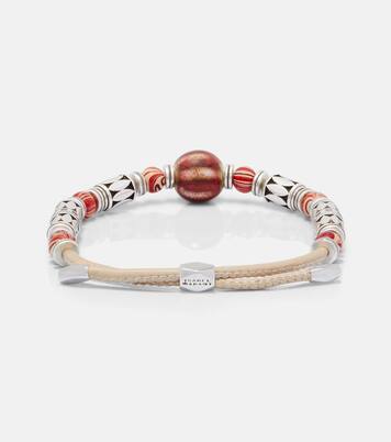 Bracciale Janis con pelle e perline | Isabel Marant