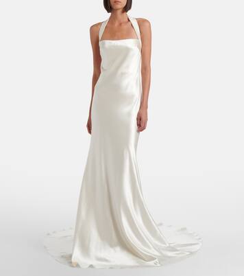 Bridal Robe Presley aus Wolle und Seide | Danielle Frankel
