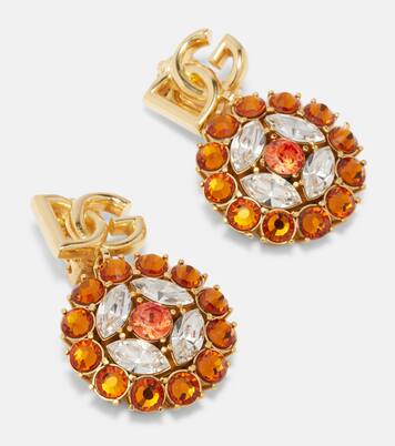 DG embellished clip-on earrings | Dolce&Gabbana