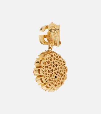 DG embellished clip-on earrings | Dolce&Gabbana