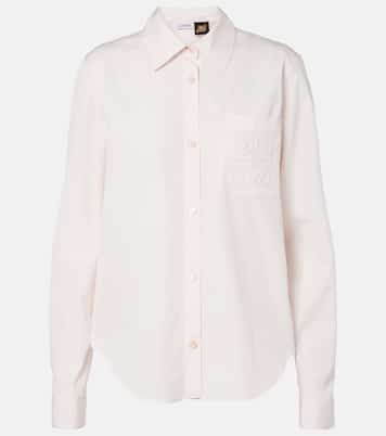 Paula's Ibiza camisa de popelín de algodón | Loewe