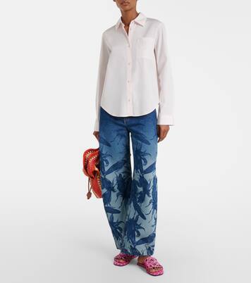 Paula's Ibiza Hemd Anagram aus Baumwollpopeline | Loewe