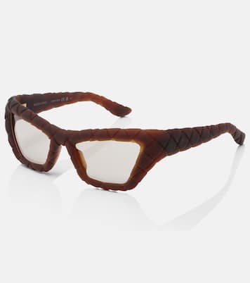 Knot Intrecciato cat-eye sunglasses | Bottega Veneta