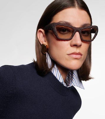 Knot Intrecciato cat-eye sunglasses | Bottega Veneta