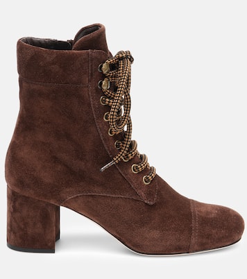 Suede ankle boots | Miu Miu